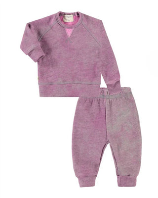 Paigelauren - Kids Sherpa Sweatshirt Set Sweatpants