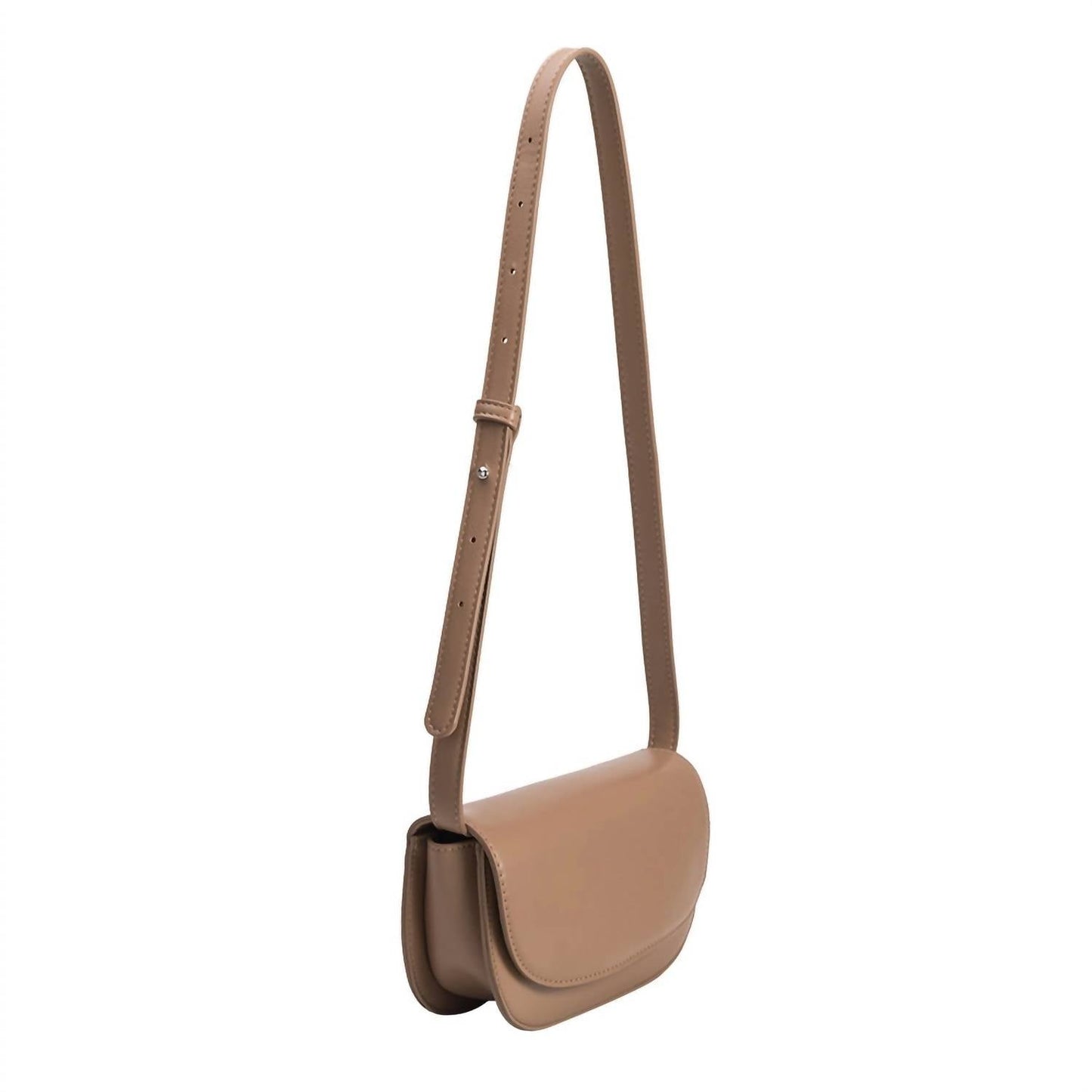 Melie Bianco - Women's Inez Pewter Recycled Vegan Shoulder Bag