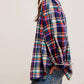 Free People - Women's Long Sleeve Girl Meets Boy Plaid Shirt