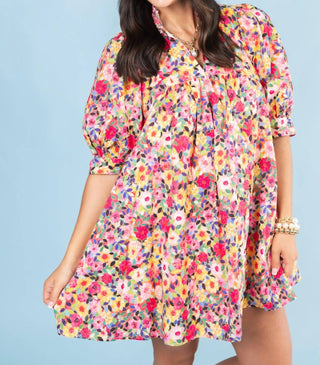 Entro - Vivid Blossom Dress