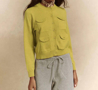 The Great. - Patch Pocket Cardigan