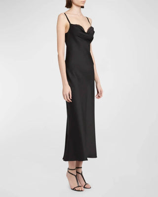 Alexander Mcqueen - Draped bustier midi dress