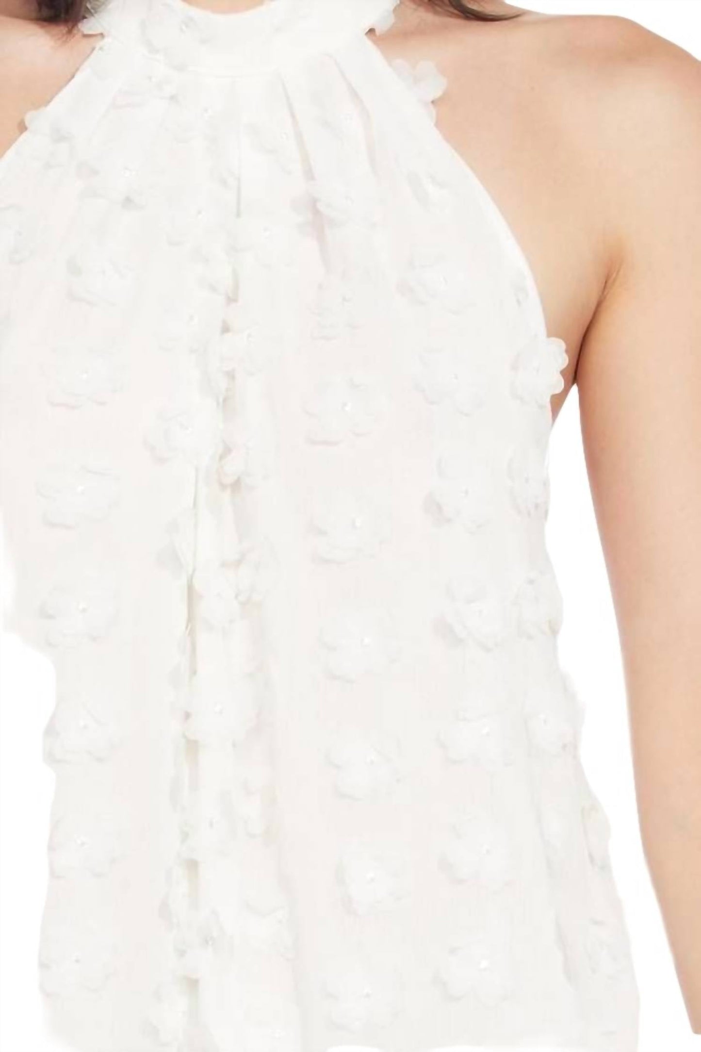 Eva Franco - Halter Swing Mini Dress