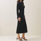 Able - Women's Denim Trim Knit Dress