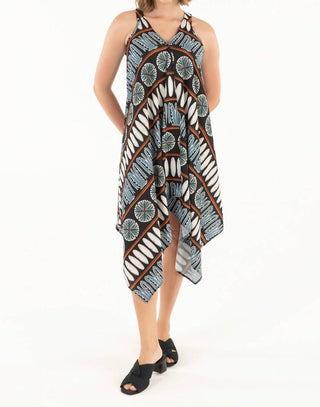 Isle By Melis Kozan - Handkerchief Midi Trapeze Dress