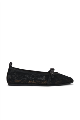 Free People - Women's Mesh Mania Bow Flats