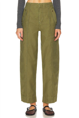 Frame - Utility Barrel Washed Pants