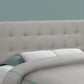 Full Size Upholstered Headboard Only, Transitional - Gray