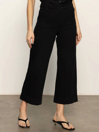Sanctuary - Soft Marine Wide Leg Crop Pant