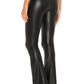 Commando - Faux Leather Flare Full Length Leggings