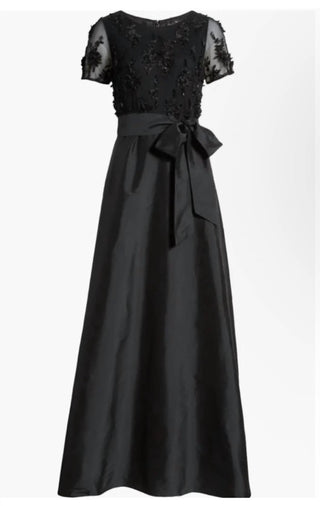 Pisarro Nights - 3d Floral Bodicebeaded Gown Dress