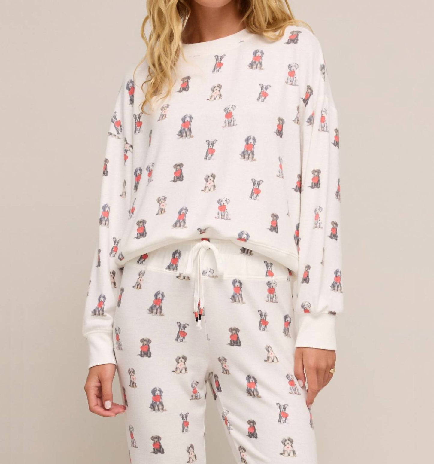 Z Supply - Elle Puppy Love Long Sleeve Tee