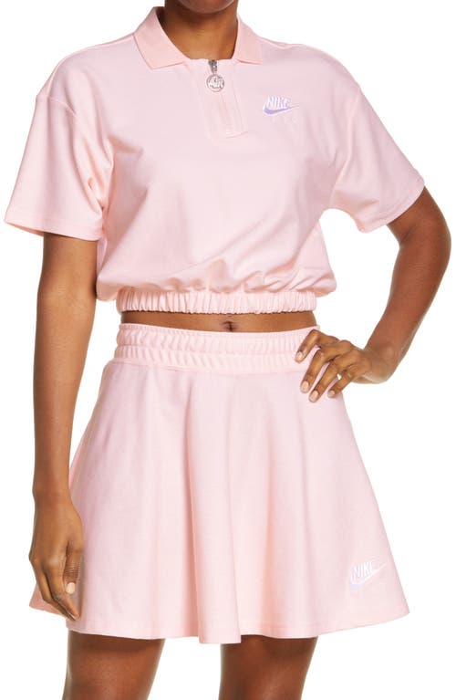 Nike Air Piqué Polo - Atmosphere/White