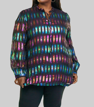 Emily Lovelock - Lizzie Long Lseeve Blouse - Plus