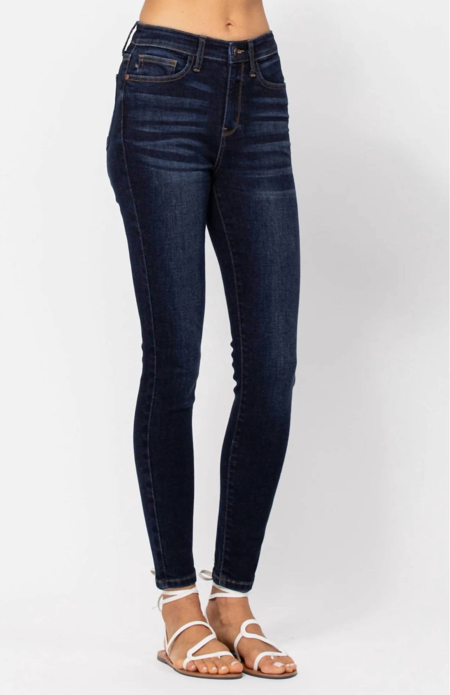 Judy Blue - Hi-waist Skinny With Handsanding