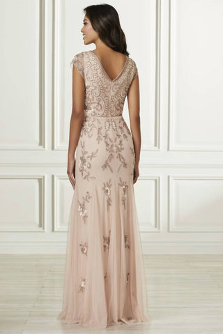 Adrianna Papell - Floral Beaded Dress