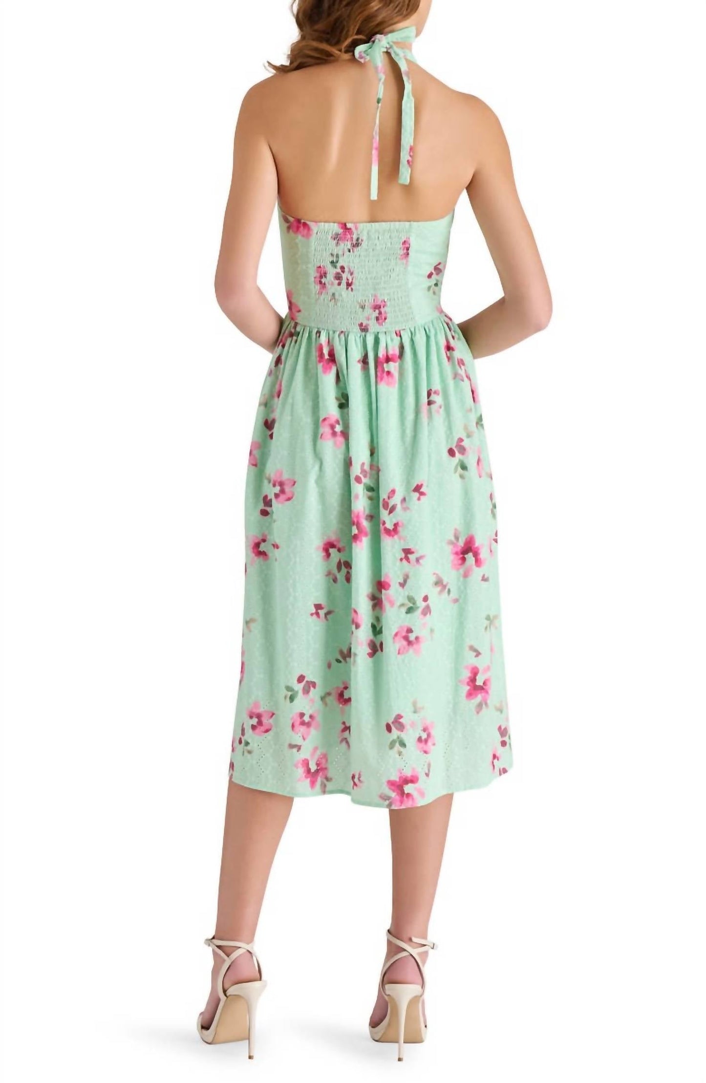 Steve Madden - Ressi Eyelet Halter Dress