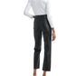Veronica Beard - JOEY VEGAN LEATHER STRAIGHT LEG PANTS