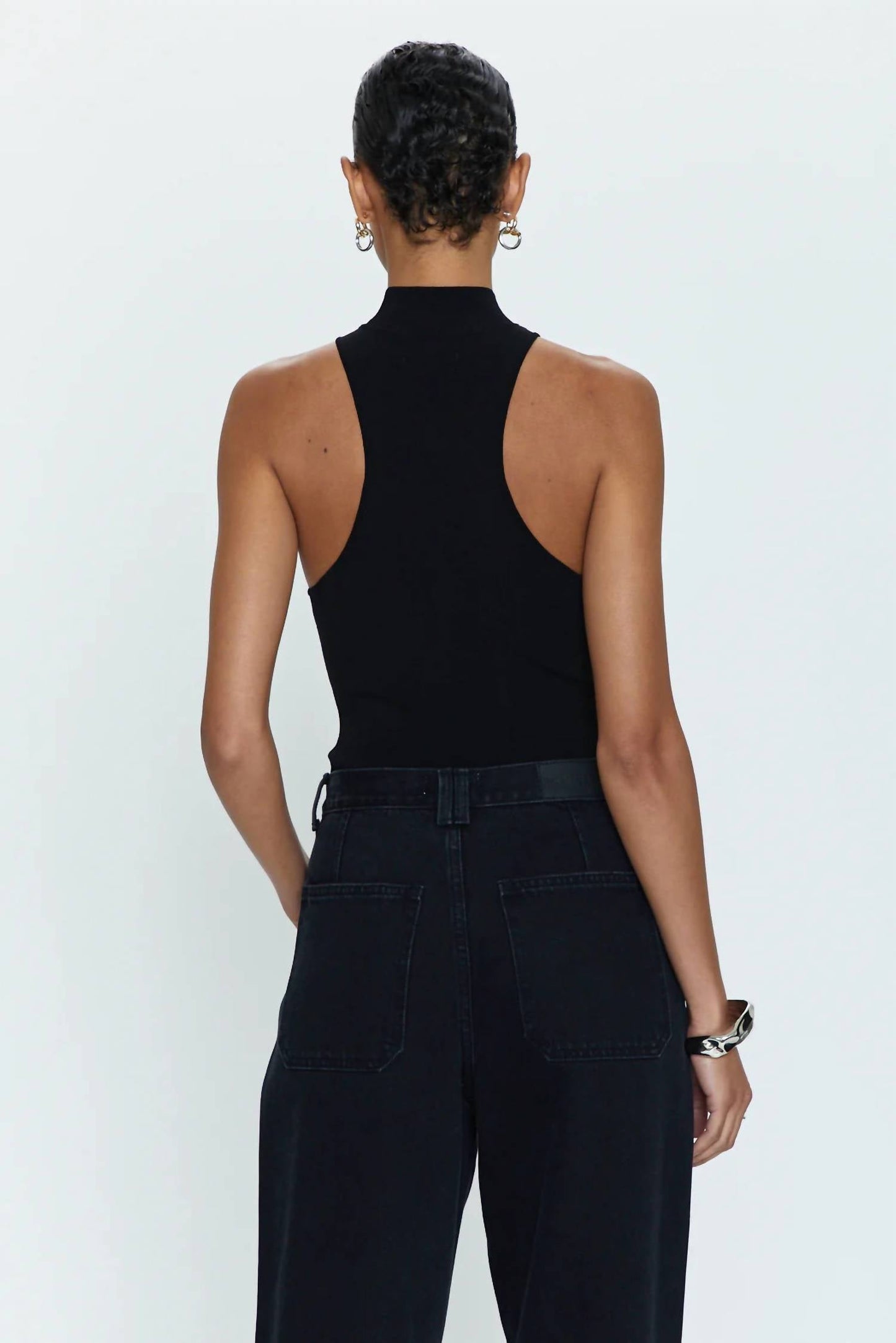 Pistola - Janessa Mock Neck Bodysuit