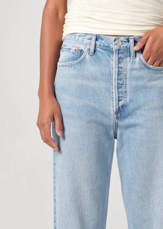 Agolde - 90's Crop Mid Rise Straight Jeans