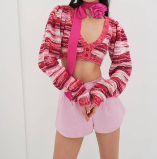 For Love & Lemons - Wilma Cropped Cardigan