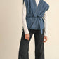 &Merci - Lost In Thought Quilted Denim Vest