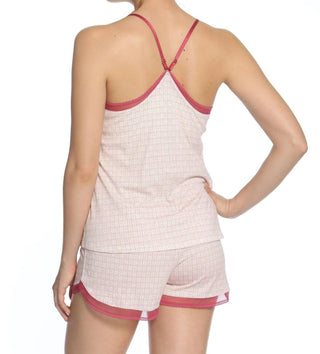 Twelve Eighty Eight - Bridgette Racerback Camisole Boxer Pajama Set