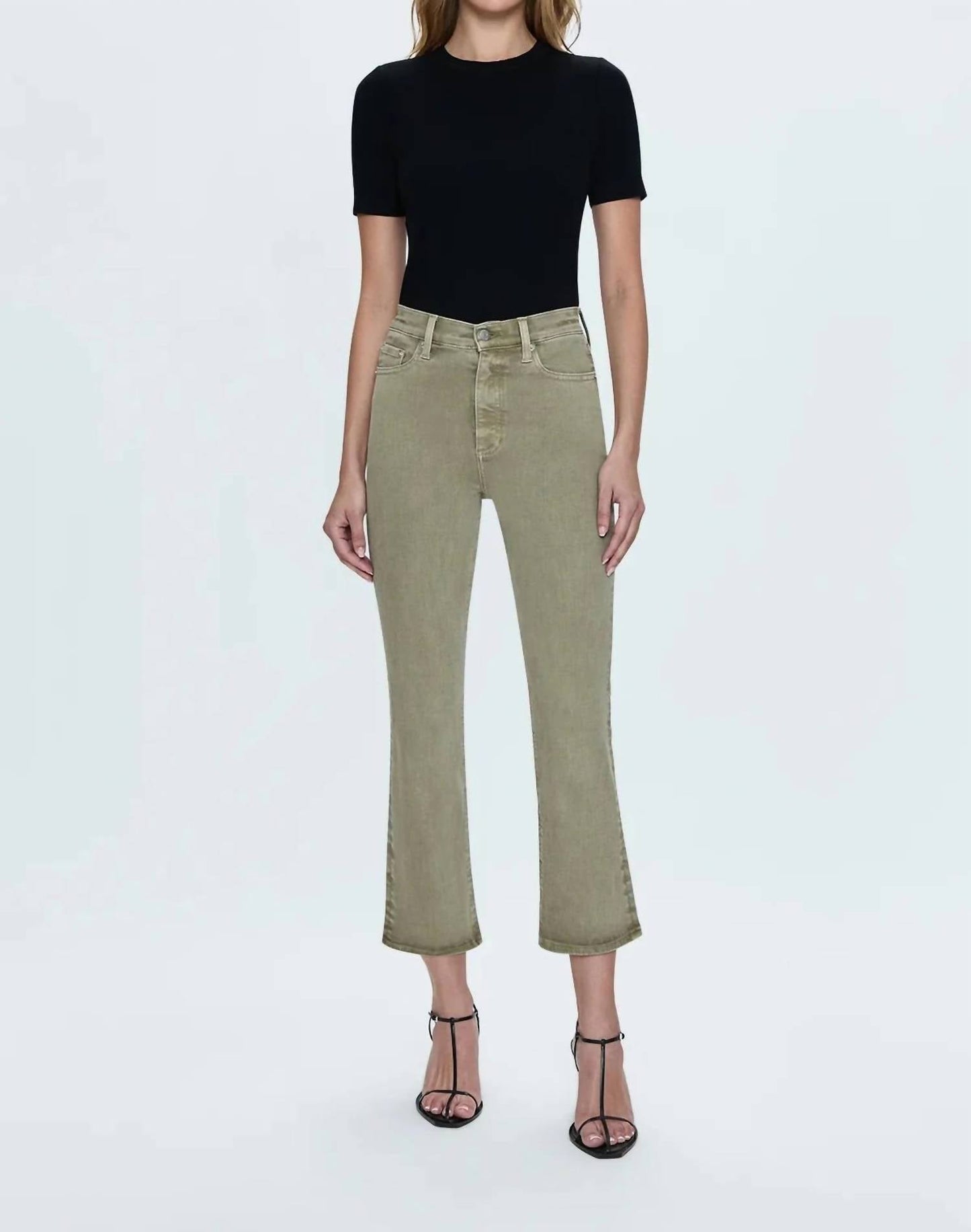 Pistola - Lennon High Rise Crop Bootcut Jean