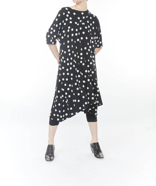 Matthildur - Florence Polka Dot Midi Dress