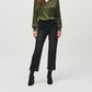 Joseph Ribkoff - Cropped Jeans With Frayed Hem