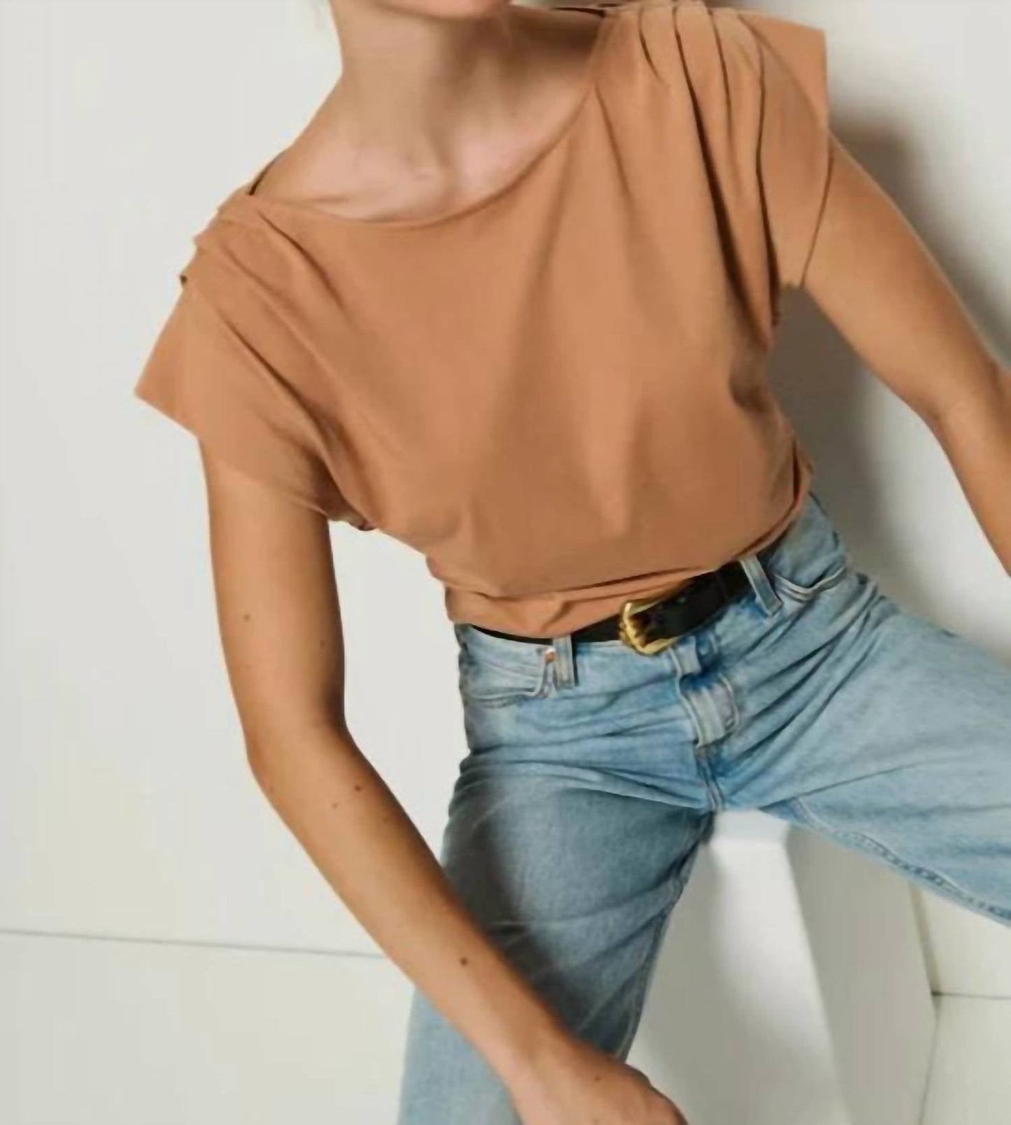 Nation Ltd - Cerre Cap Sleeve Tee