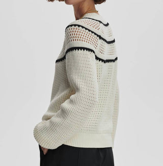 Varley - Padbury Pointelle Knit Sweater