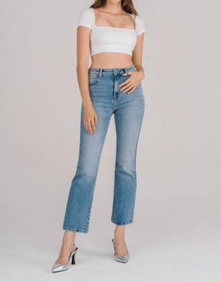 Hidden - Medium Light Clean Bootcut Jeans