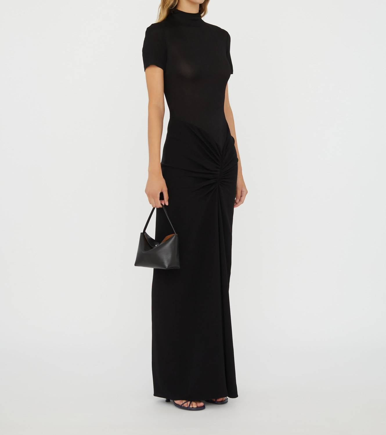 Christopher Esber - Fusion Ruched Tee Gown