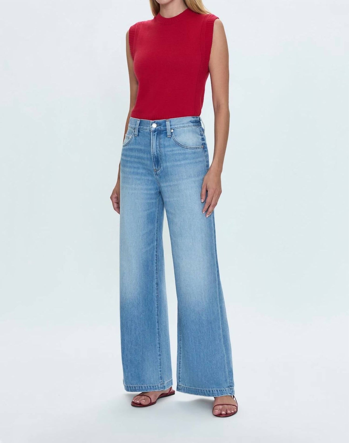Pistola - Jadyn Low Slung Palazzo Jeans