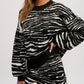 Bluivy - Wild at Heart Zebra Sweater