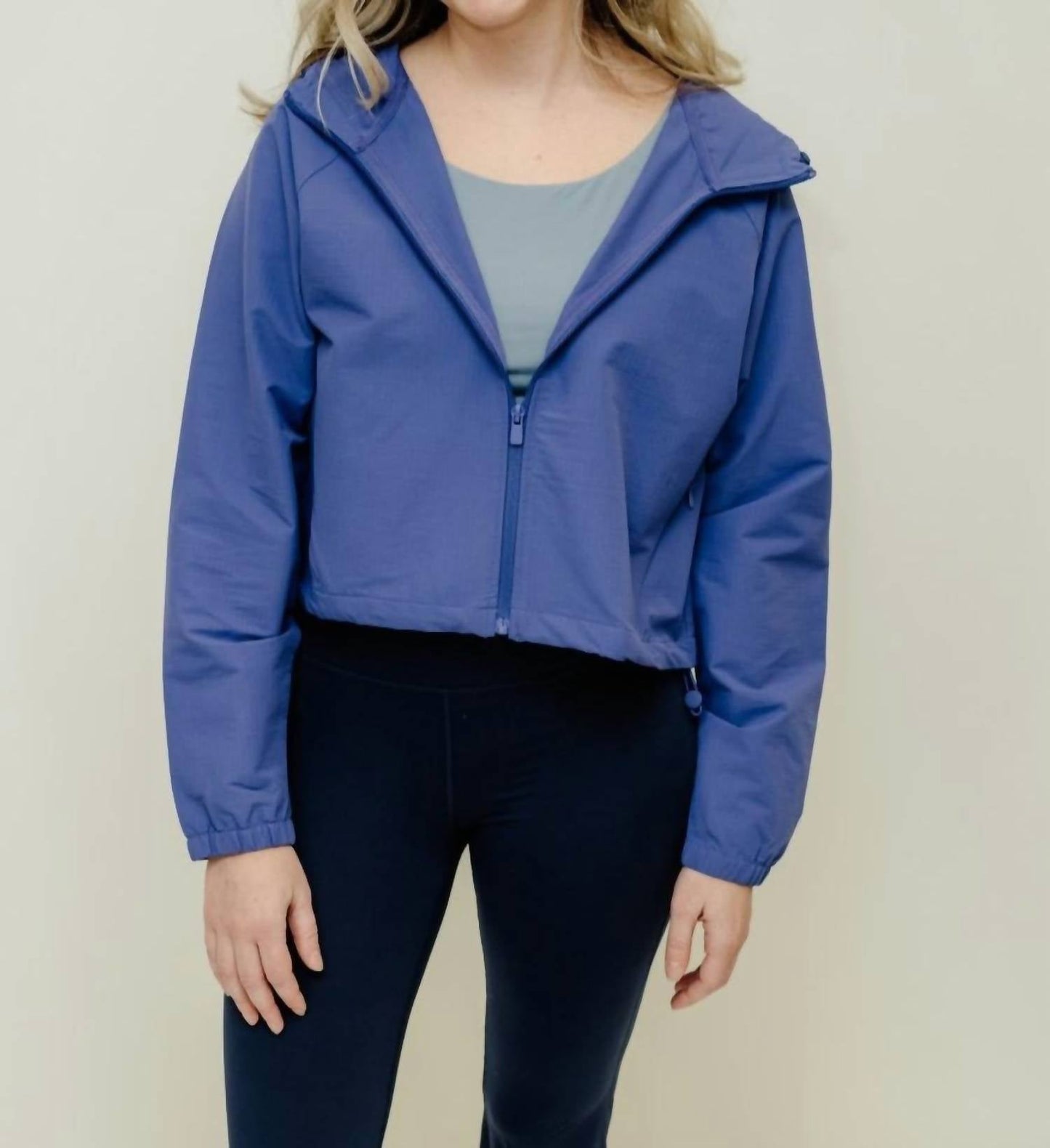 Mono B - Neve Cropped Zip Jacket