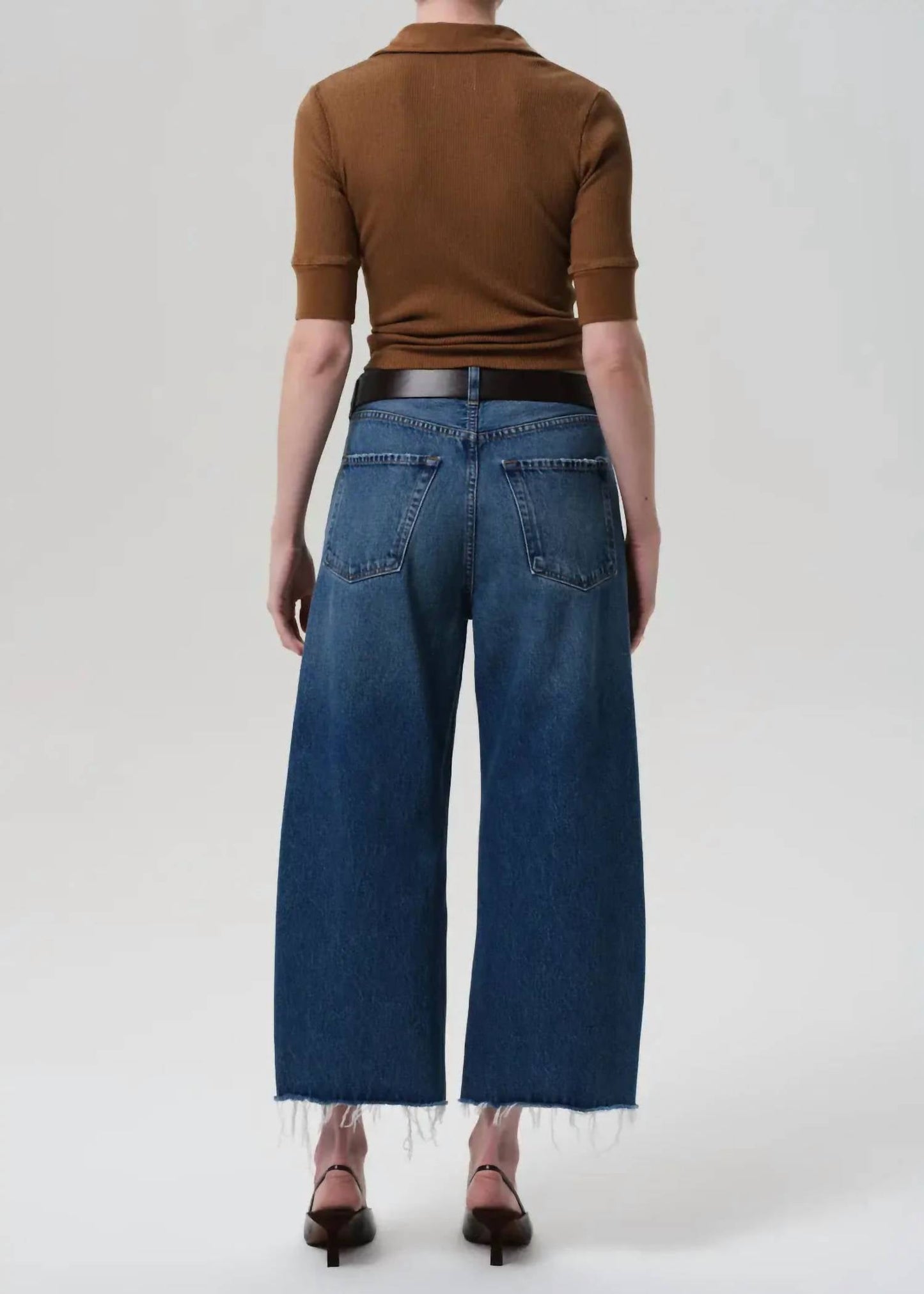 Citizens Of Humanity - Ayla Raw Hem Crop Jeans
