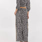 Vintage Havana - ZEBRA PRINT TWIST TOP