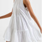 French Connection - Rhodes Poplin Sleeveless Tiered Dress