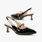 All Black - Women's Tiffany Princess Sling Back Heel