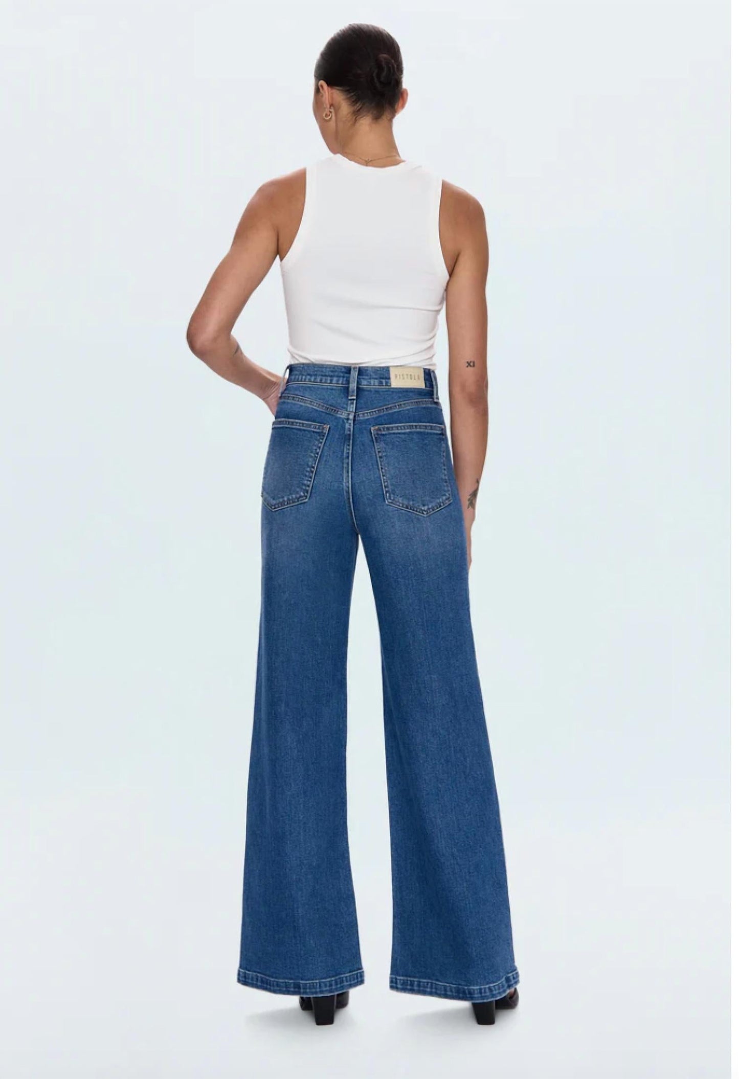 Pistola - Lana High Rise Ultra Wide Leg Jeans