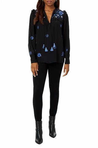 Johnny Was - Jazmine Ruffle Yoke Blouse