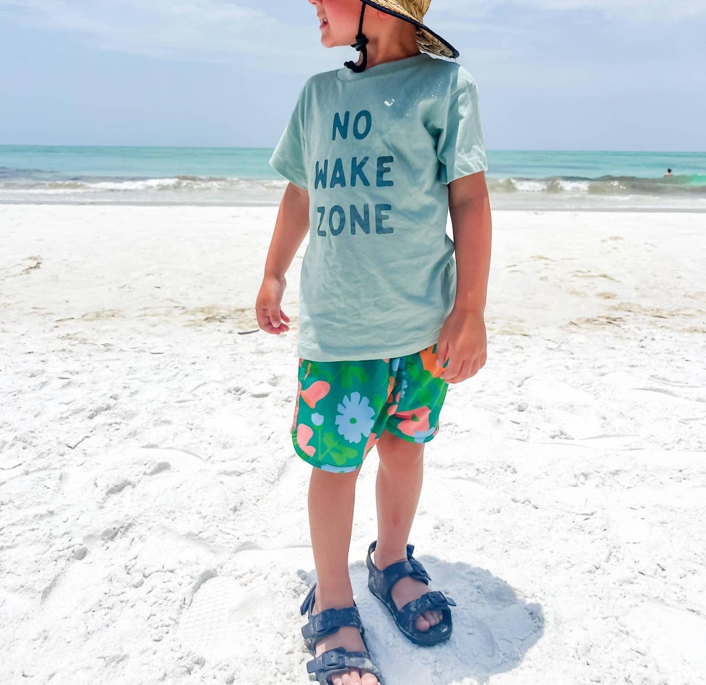 Bella + Canvas - Boy's No Wake Zone T-shirt