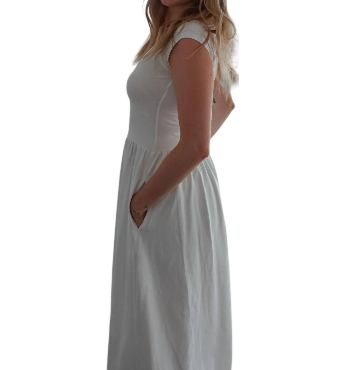 Olivaceous - La Dolce Vita Midi Dress