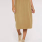 Apricot - Women's Harper Pleated Knit Skirt