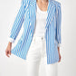 2.7 August Apparel - Callie Striped Blazer