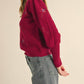 &Merci - Floral Embroidery Sweater