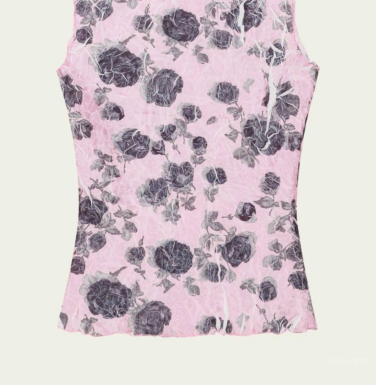 Ganni - Floral Printed Top