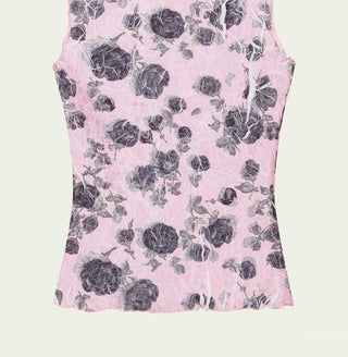 Ganni - Floral Printed Top
